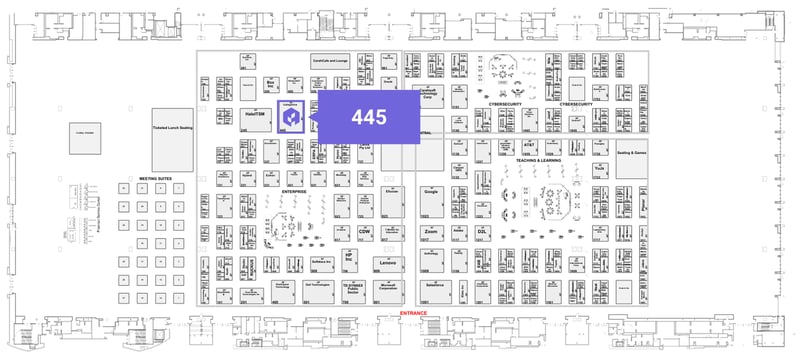 EDUCAUSE 2025 floorplan