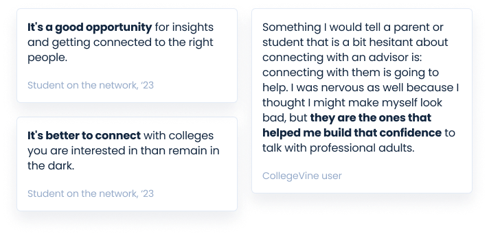 Student Testimonials