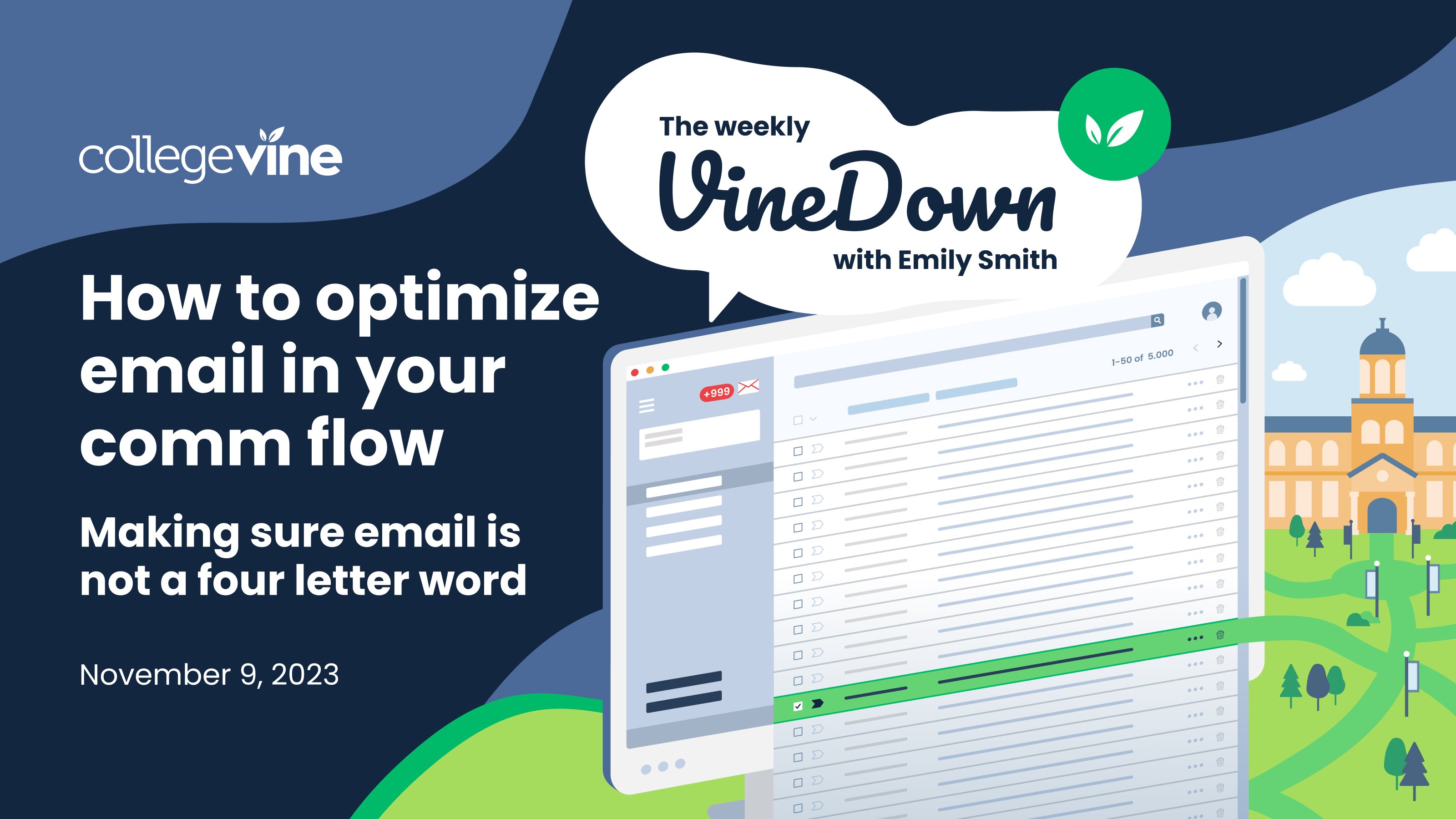 The Weekly VineDown: Optimizing Email in your Comm Flow
